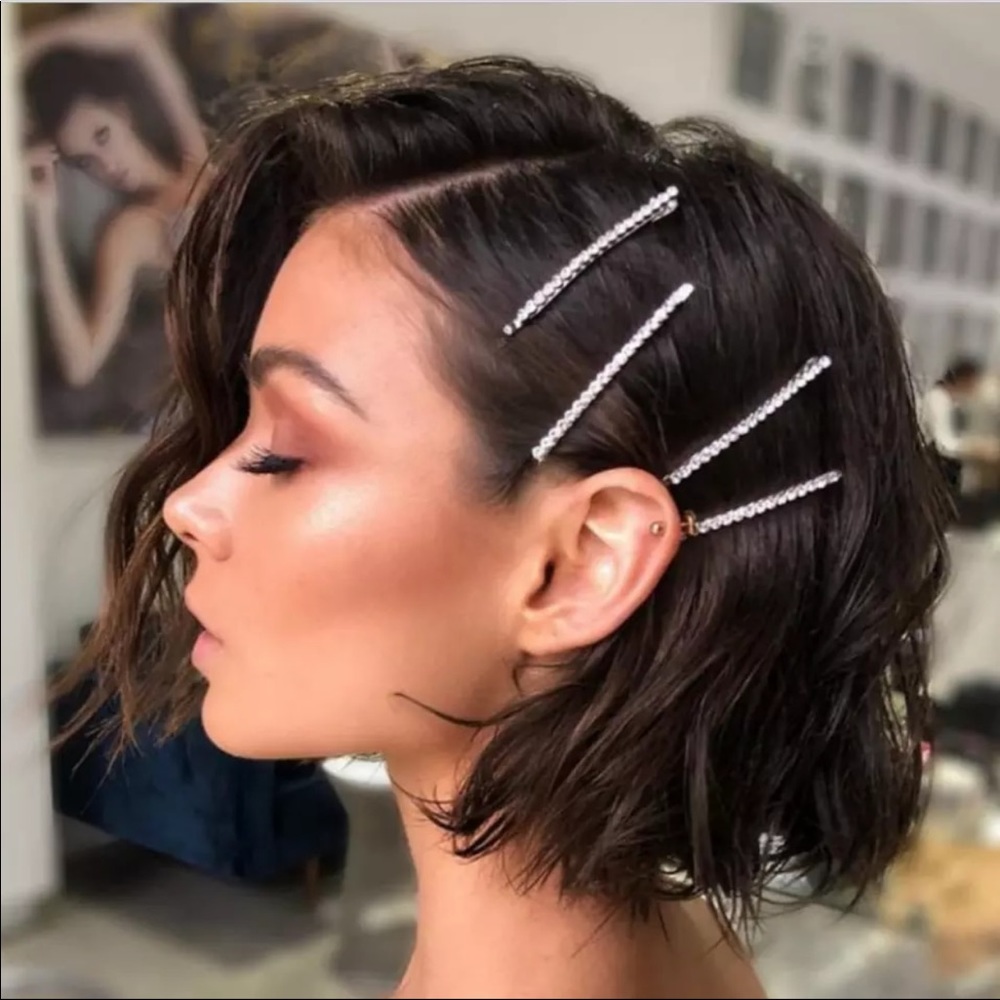 Gorgeous Trendy Crystal Rhinestone Hair Clips - Picture 1 of 5